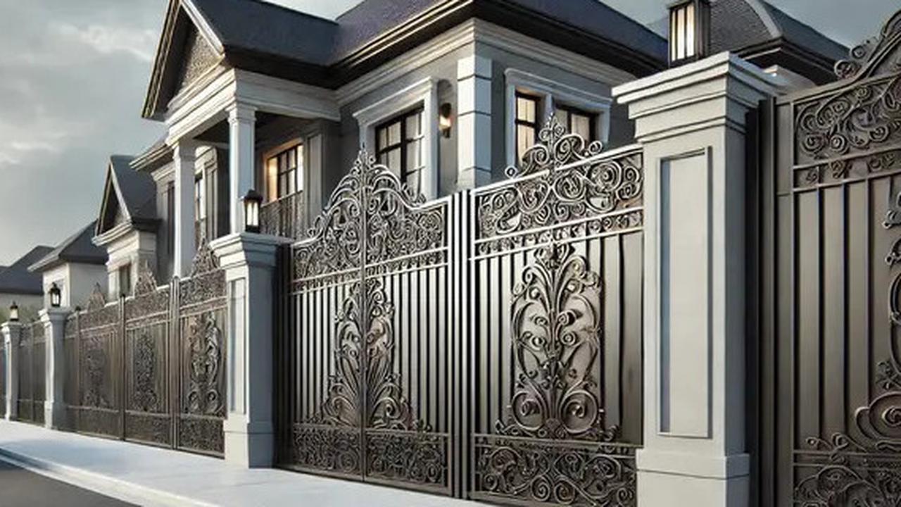 Model Pagar Cutting Laser Minimalis untuk Rumah Modern