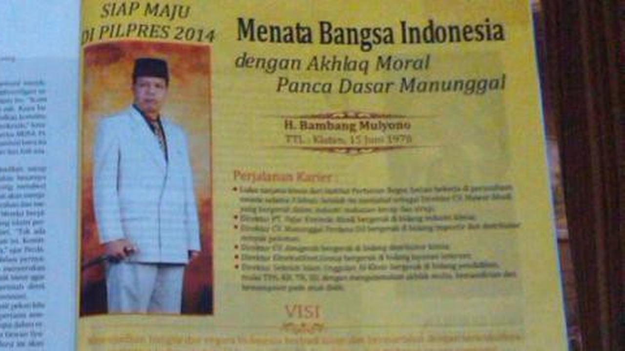 Capres tak populer sah saja jika demi kepentingan rakyat