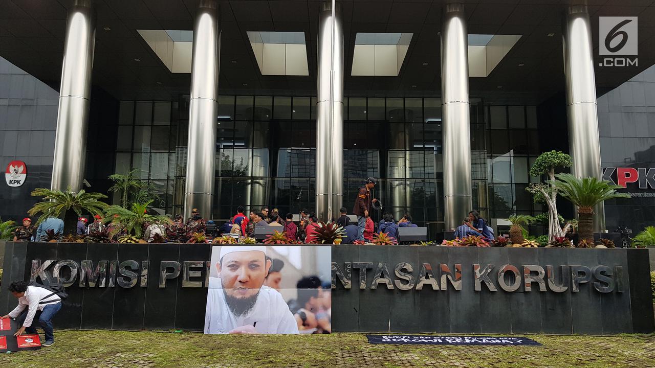 Persiapan Menyambut Kepulangan Novel Baswedan di KPK