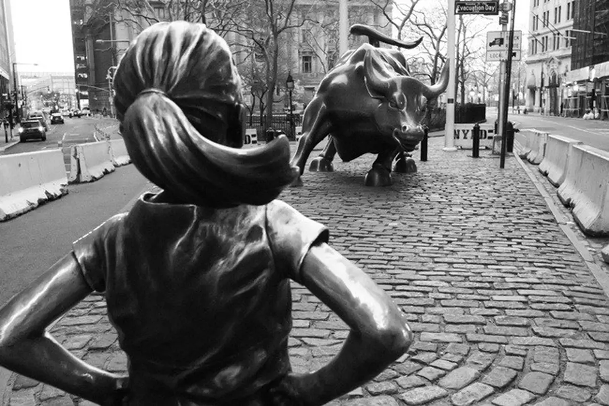 (Foto: Ilustrasi wall street. Dok Unsplash/ llyod blazek)