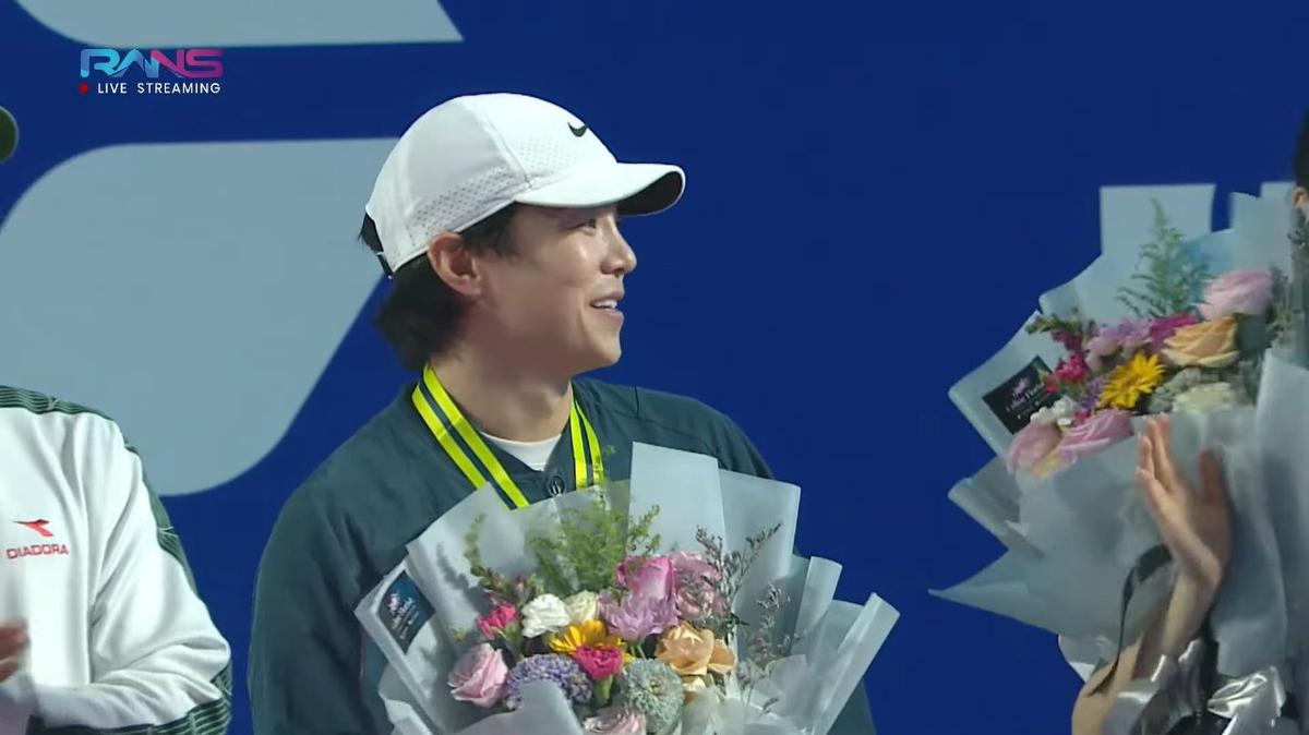 Kejutan Ulang Tahun Park Eun Seok di Lagi-Lagi Tenis Internasional, Begini Momennya