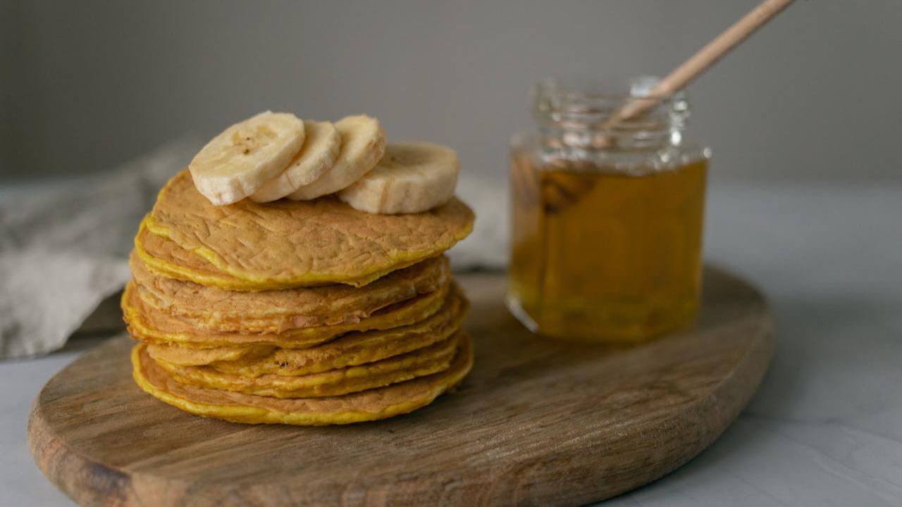 Ilustrasi Pancake Pisang