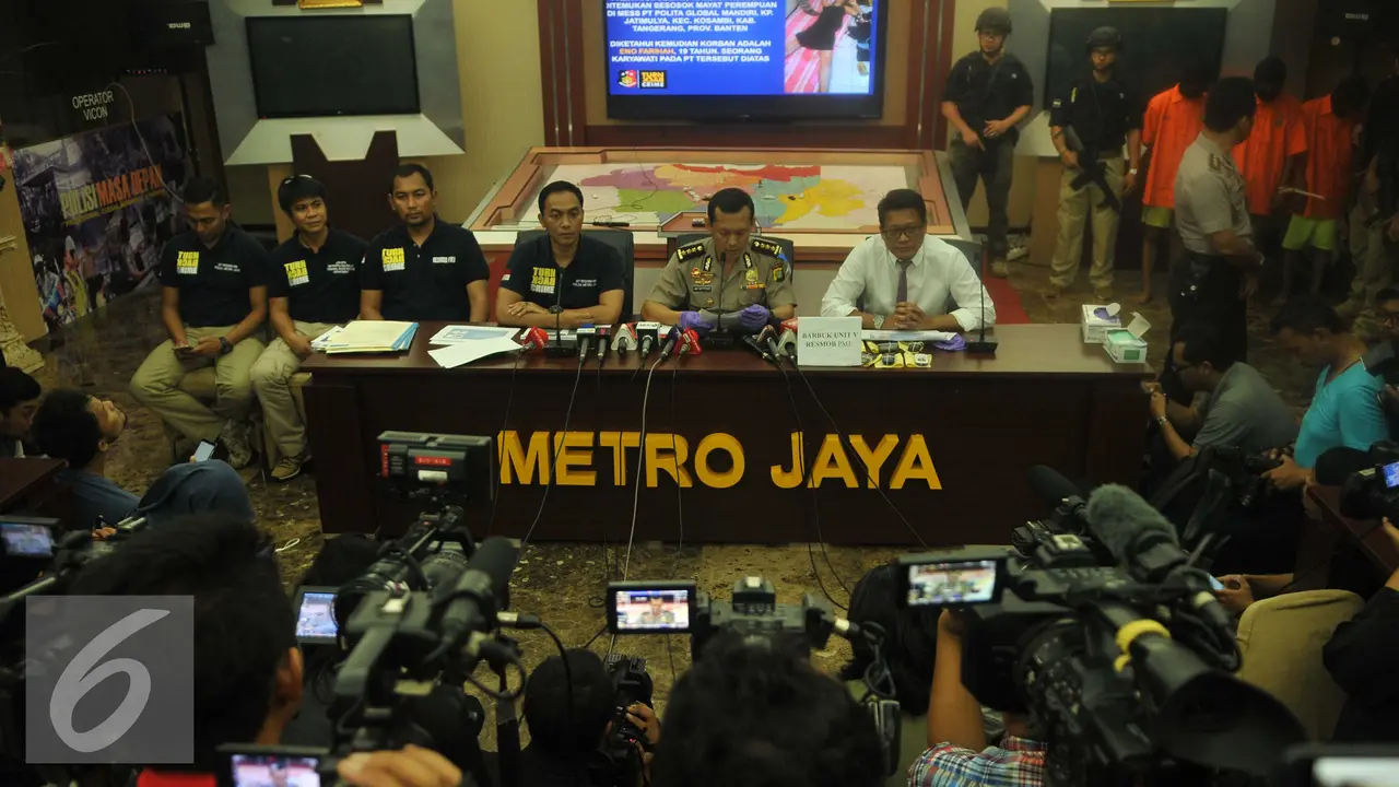 20160517- Polda Metro Jaya Rilis Kasus Pembunuhan Sadis dengan Gagang Pacul- Kombes Pol Krishna Murti-Jakarta