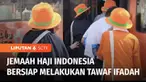 Seluruh jemaah haji Indonesia sudah meninggalkan Mina, setelah menuntaskan lempar jumrah terakhir. Selanjutnya jemaah haji Indonesia melaksanakan tawaf ifadah dan sa'i untuk melengkapi rukun haji.