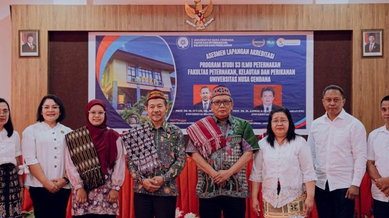 Asesmen BAN-PT Perkuat Akreditasi S3 Peternakan Lahan Kering Undana Jelang Transisi LAM