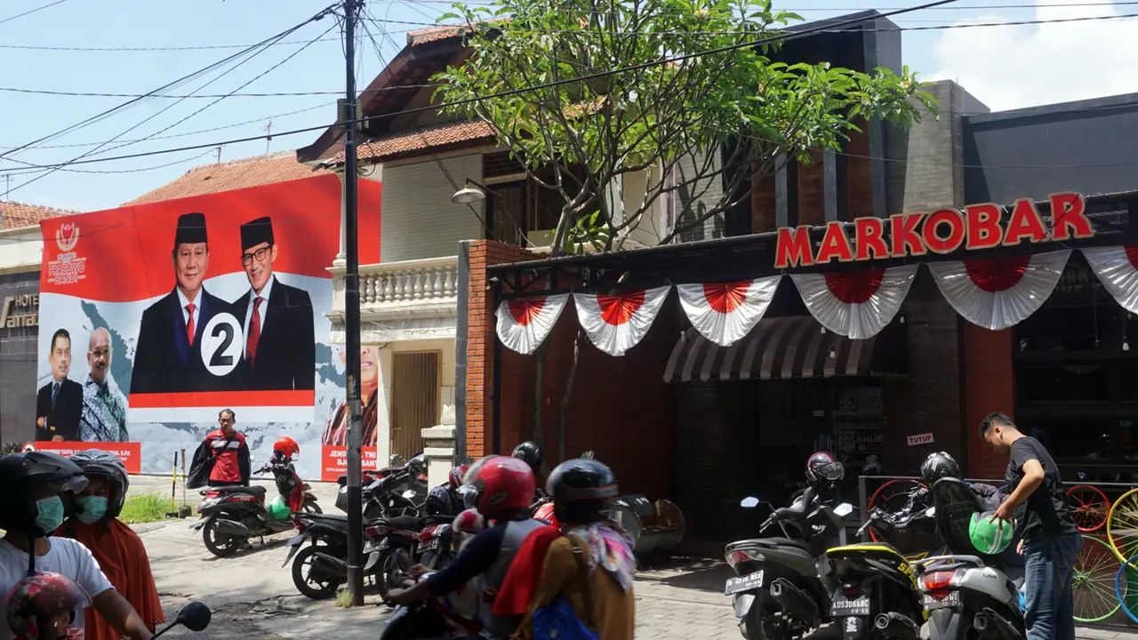 Posko BPN Prabowo-Sandi Berdampingan dengan Markobar