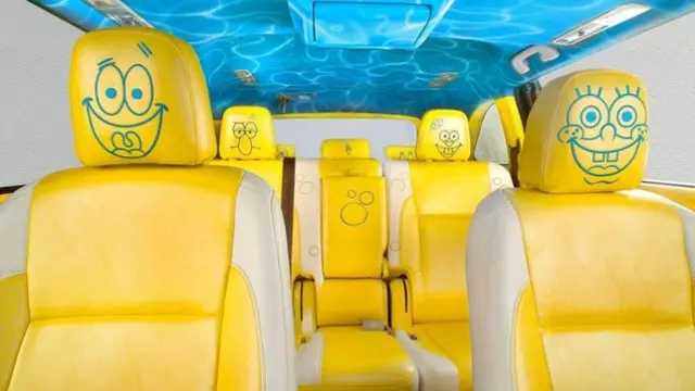 Begini Tampilan Toyota Highlander versi SpongeBob SquarePants (Foto: 4wheelsnews)