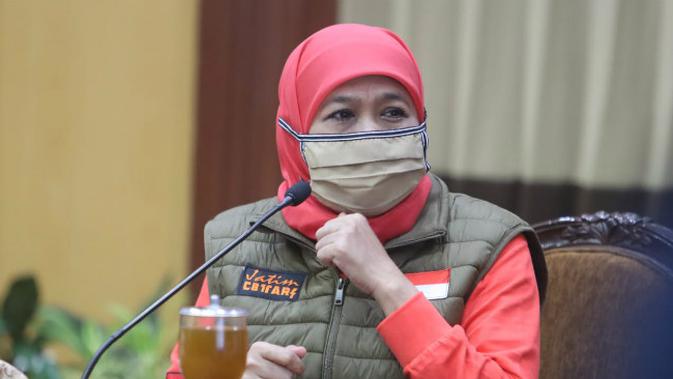 Gubernur Jawa Timur Khofifah Indar Parawansa (Foto: Liputan6.com/Dian Kurniawan)