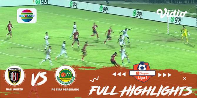 VIDEO: Highlights Liga 1 2019, Bali United Vs Tira Persikabo 0-1