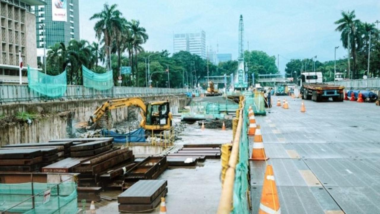 Rekayasa Lalu Lintas Jalan Gajah Mada dan Hayam Wuruk Diberlakukan Hingga 2026 Akibat Proyek MRT
