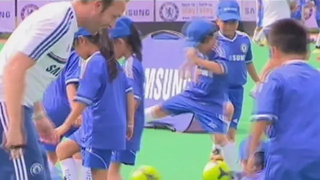 Chelsea Senang Beri Pelatihan ke Anak Indonesia