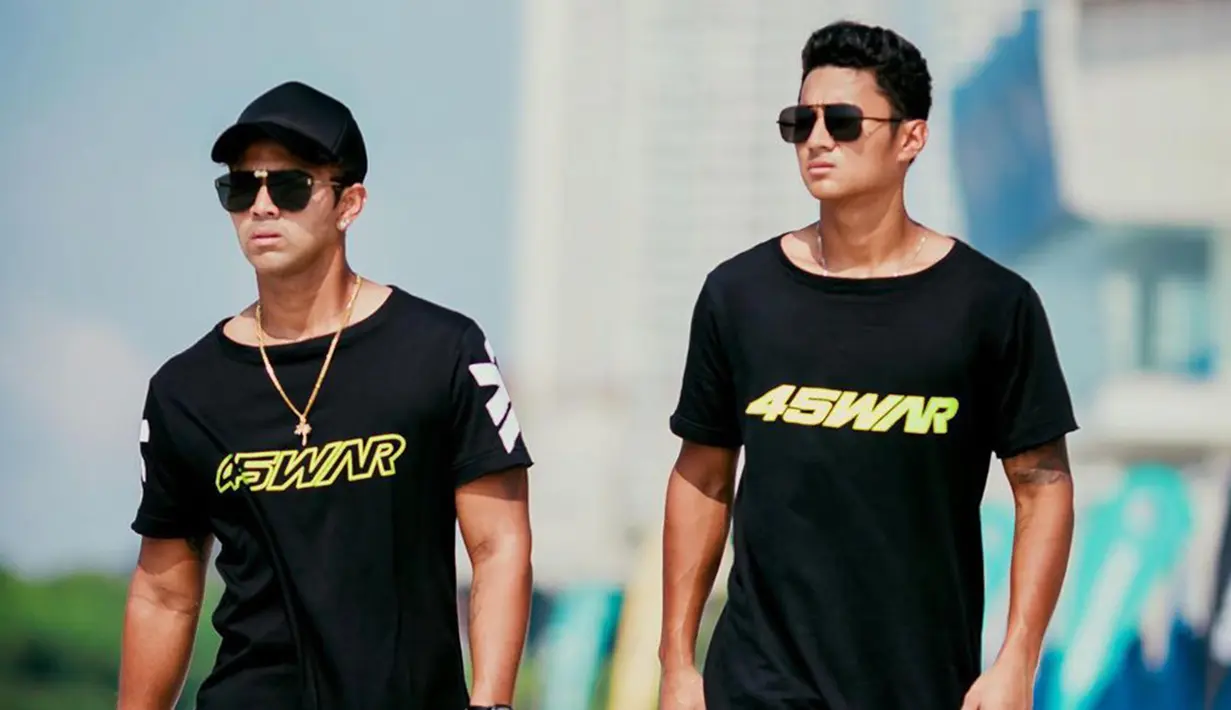 Menggeluti bidang yang sama, tak jarang keduanya juga menjadi rival dalam ajang kompetisi olahraga tersebut. (Liputan6.com/IG/@aeroaswar)