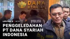Bareskrim Polri menggeledah Kantor Pusat PT Dana Syariah Indonesia di kawasan SCBD, Jakarta Selatan, Jumat petang. Perusahaan fintech peer to peer lending berbasis syariah ini diduga terlibat penipuan dan penggelapan dana investor dengan total kerugi...