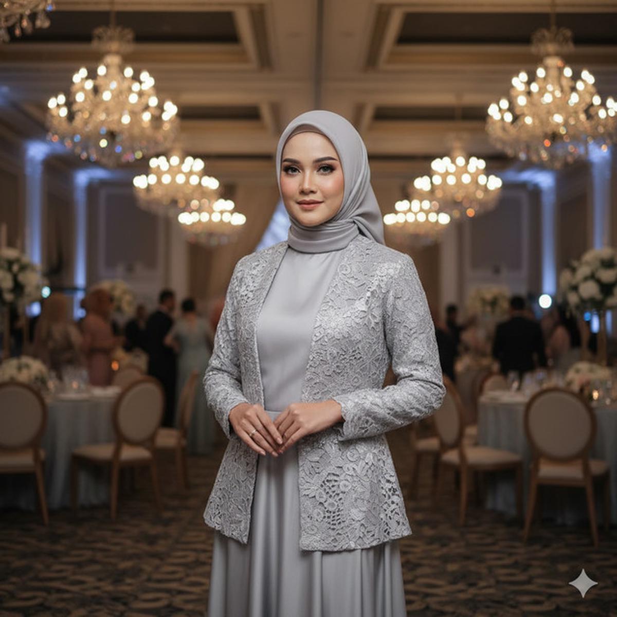 8 Warna Gamis Blazer Brokat yang Lagi Hits 2025, Elegan, Modern, dan Cocok untuk Segala Acara