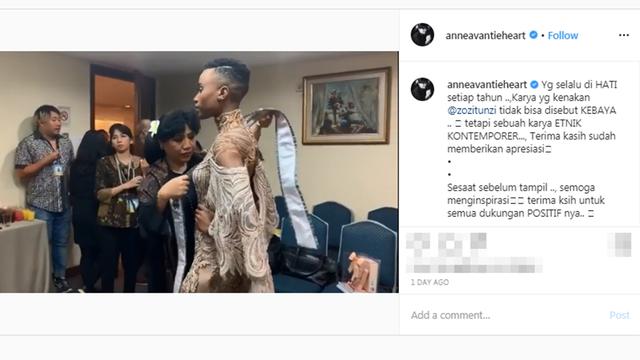 Anne Avantie dan Miss Universe 2019 Zozibini Tunzi