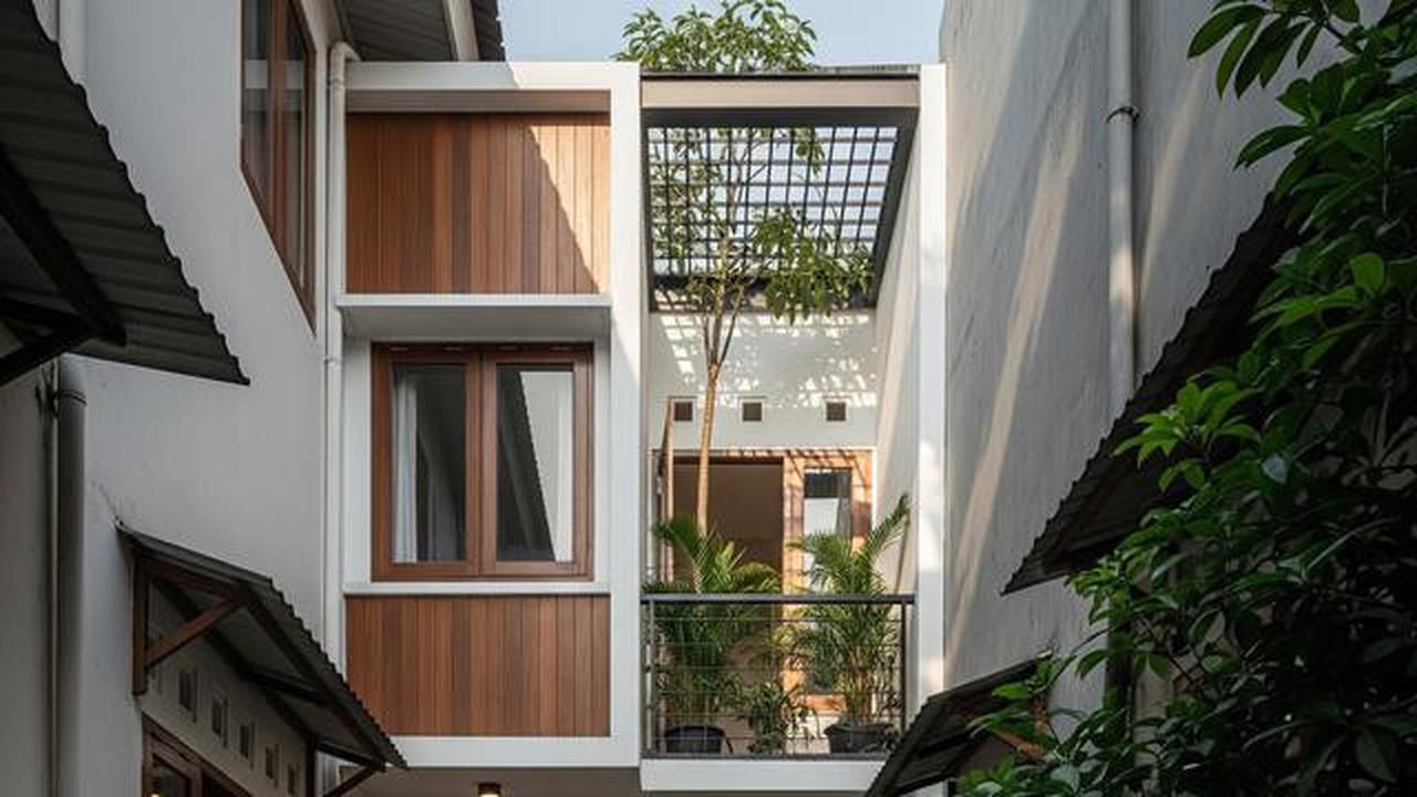 9 Desain Rumah Mungil di Gang Anti Pengap, Strategi Cerdas Sirkulasi Udara dan Cahaya