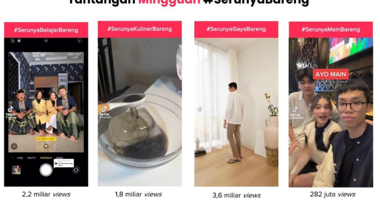 Ilustrasi inspirasi Ramadhan dan Lebaran di TikTok