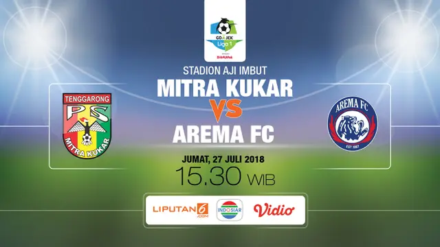 Prediksi Mitra Kukar vs Arema FC
