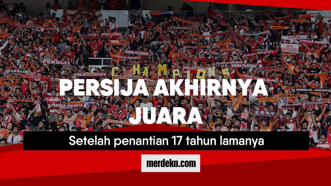 Persija Akhirnya Juara