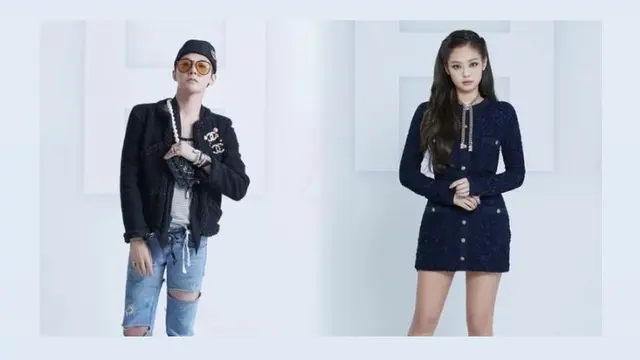 Jennie dan G-Dragon/dok Instagarm Chanel
