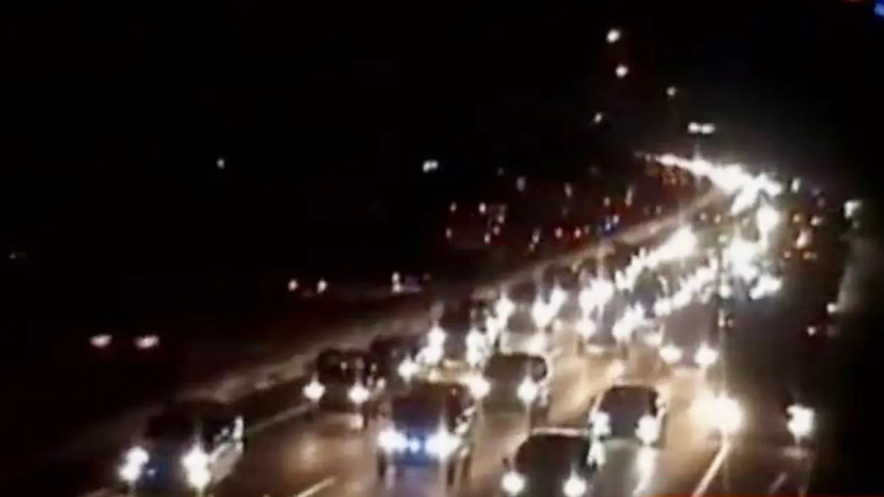 Kemacetan di Tol Cikampek