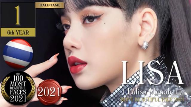 Lisa BLACKPINK Jadi Wanita Tercantik Dunia 2021 versi TC Candler