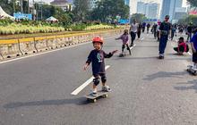 FOTO: Ratusan Skater Ramaikan Perayaan Hari Skateboard Sedunia di Jakarta