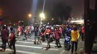 Bentrokan Suporter Bola di Tanjung Barat, Jalan Ditutup