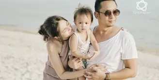 Ringgo Agus Rahman bercerita anaknya kini mulai dapat berlari kecil