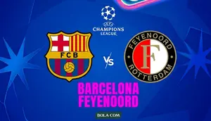 Link Live Streaming Liga Champions: Barcelona Vs Feyenoord