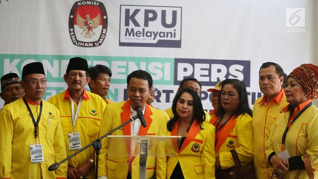 Partai Berkarya Daftar Pemilu 2019