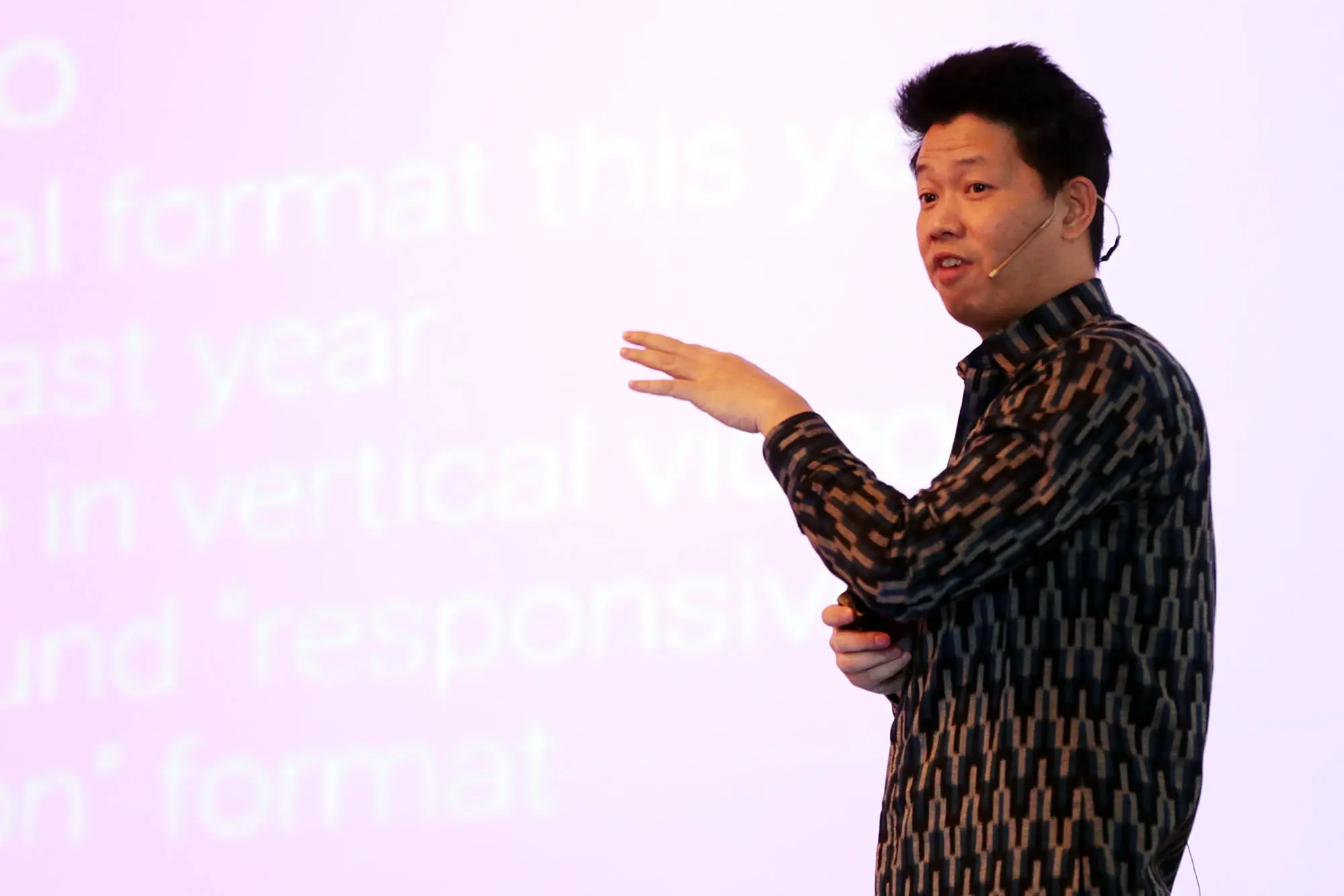 David Wayne Ika bicara di GDP ICON 2017. (Deki Prayoga/Bintang.com)