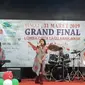 Band Estudiante saat tampil di Grand Final Lomba Cipta Lagu Anak