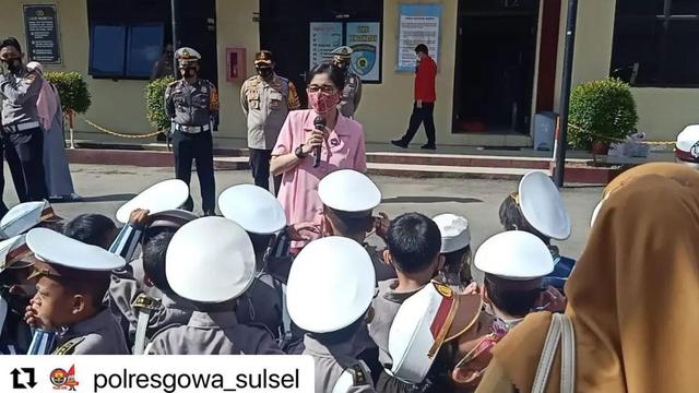 Tetap Aktif, Ini 6 Potret Uut Permatasari Jalani Tugas Bhayangkari saat Hamil