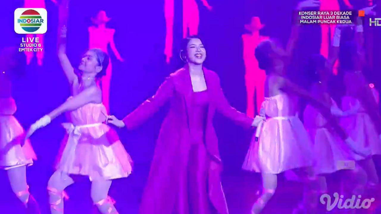 Konser Raya 3 Dekade, Tara Andini Memukau dengan Lagu Kupu-Kupu hingga Flip It Up