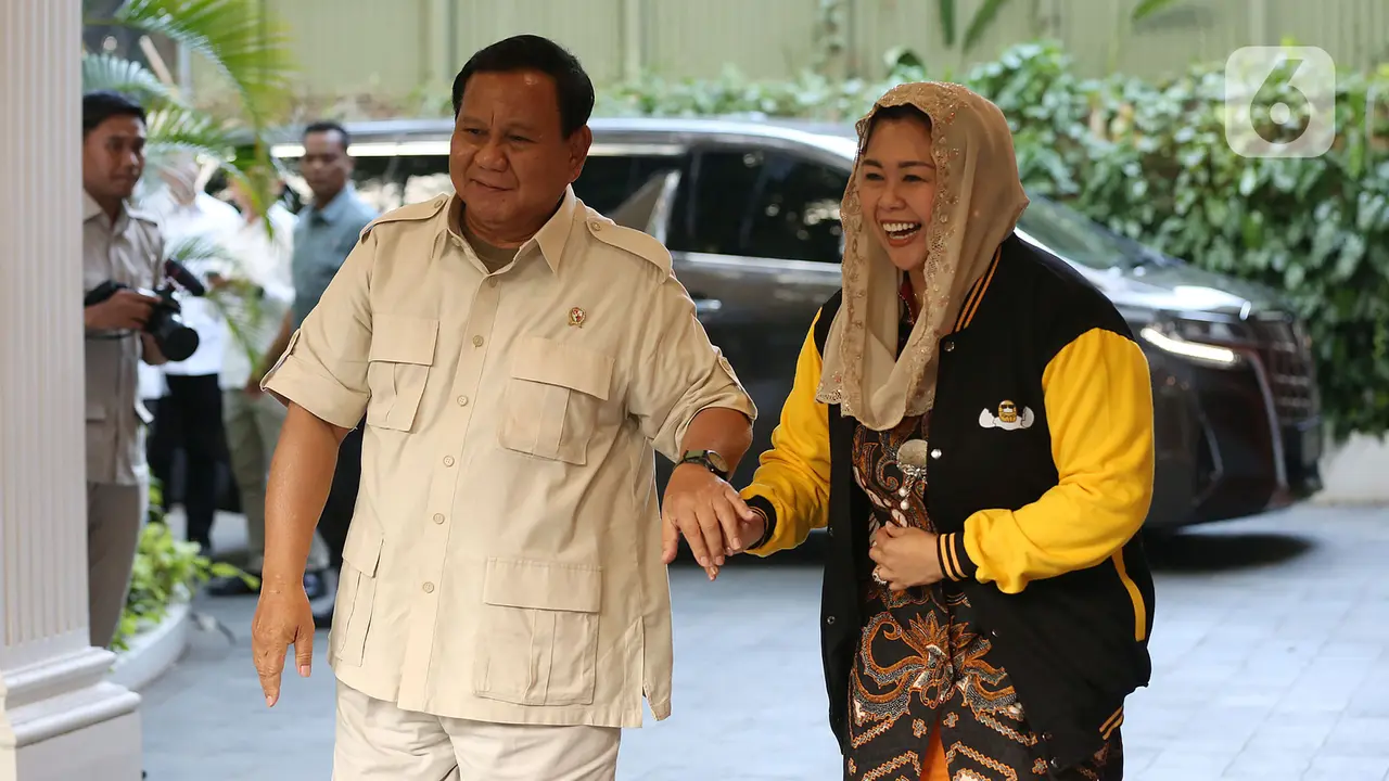 Yenny Wahid Datangi Kediaman Ketua Umum DPP Partai Gerindra Prabowo Subianto