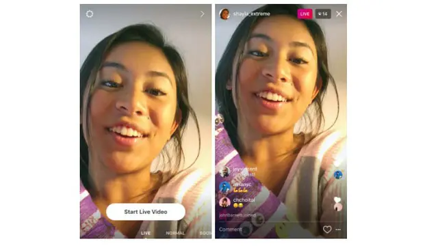 Instagram Stories kini punya fitur Live untuk video