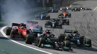 Hasil Formula 1: Kemenangan Dramatis Lewis Hamilton, Diskualifikasi Lalu Juara di Brasil