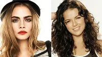 Begini Cara Delevingne dan Michelle Rodriquez Tepis Gosip