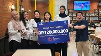 Moji dan Mosva Berikan Bonus Rp120 Juta untuk Timnas Voli Putri Indonesia yang Raih Peringkat 5 AVC Continental 2026