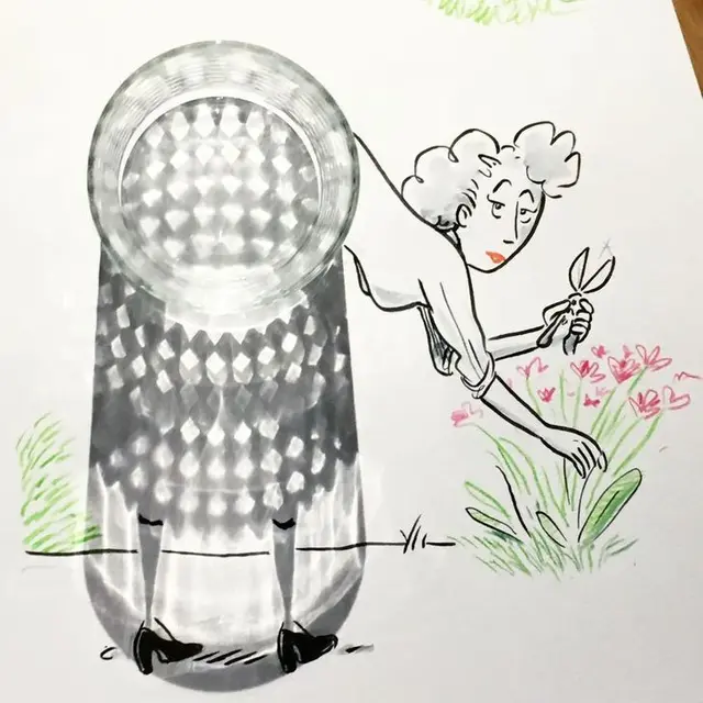 6 Karya Seni dari Bayangan Ini Kreatif Banget, Bikin Kagum
