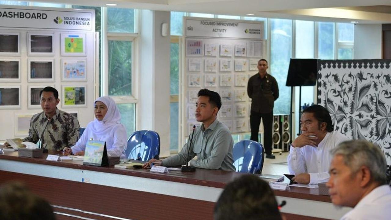 Gibran Pimpin Rakor Banjir Tuban, Prioritaskan Pemulihan Fasilitas dan Antisipasi Penyakit
