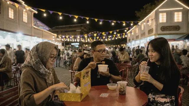 Nostalgia Kuliner Legendaris Bandung Bisa Dicicipi di Satu Tempat