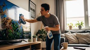 7 Cara Membersihkan Layar TV yang Berdebu Tanpa Takut Tergores atau Rusak, Jangan Asal Dilap