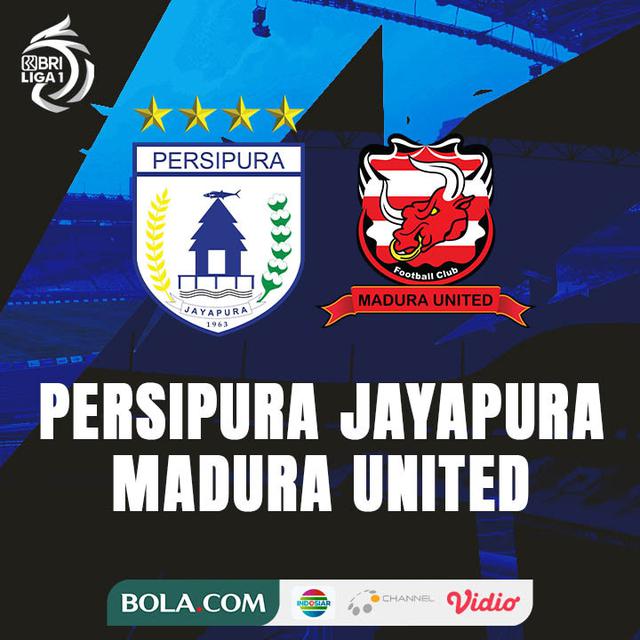 BRI Liga 1 - Persipura Jayapura Vs Madura United