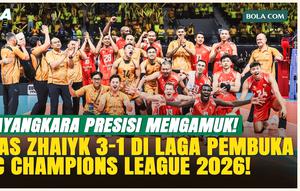 Gokil! Bhayangkara Presisi Hajar Zhaiyk 3-1 di AVC Champions League 2026