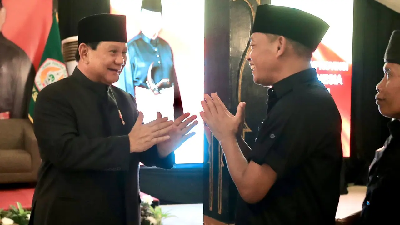 Prabowo menghadiri pelantikan IPSI Jateng dan IPSI Yogyakarta