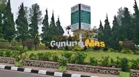 Rest Area Gunung Mas, tenpat relokasi PKL Puncak, Bogor. (Istimewa)