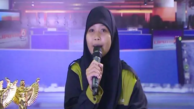 Nidia Rismadi Pengunjung dan Peserta Presenter di Indonesia Broadcaster Expo 2013