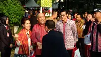 Kedatangan Indro ke Istana mewakili pelaku industri kreatif khususnya tim Warkop DKI Reborn.